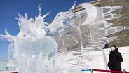 ยลผลงาน ‘น้ำแข็งแกะสลัก’ สุดวิจิตรบรรจงในฮาร์บิน