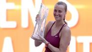 "ควิโตวา" คว้าแชมป์ WTA ครั้งที่ 30 ดับฝัน "รีบากินา" กวาดซันไชน์ ดับเบิล