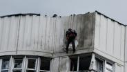 โดรนยูเครนโจมตีใส่อาคารในมอสโกเสียหายเล็กน้อย ขณะโดรนรัสเซียถล่มหนักเคียฟ รอบ 3 ใน 24 ชม.