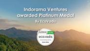อินโดรามาฯ คว้ารางวัลระดับ Platinum จาก EcoVadis สำหรับการจัดการด้านความยั่งยืนในห่วงโซ่อุปทาน