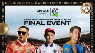 Regal F.C. Live Event สุดยิ่งใหญ่แห่งปีของ Chivas The Blend พร้อมประกาศแล้ว! กับศึกชิงชัยใครจะเป็นแชมป์ และได้ลุ้นเชียร์แมนยูไกลถึง Old Trafford