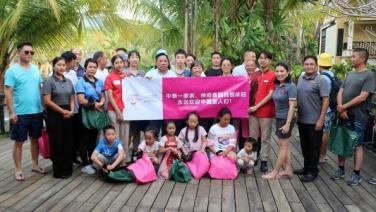 ท่องเที่ยวเกาะช้างยิ้มรับคาราวานนักท่องเที่ยวจีนกว่า 30 คน ขับรถยนต์เข้าพื้นที่เป็นกลุ่มแรก