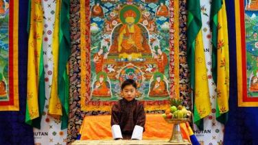 มกุฏราชกุมารแห่งภูฏาน ยืนยันตัวตนใน Bhutan NDI พระองค์แรก