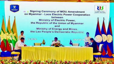 พม่าซื้อไฟฟ้าจากลาวเพิ่มอีก 600 MW วางแผนเชื่อมโครงข่ายสายส่งข้ามโขงถึงมัณฑะเลย์