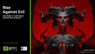 กราฟิกการ์ด RTX 40 จัดโปรโมชันพ่วงเกม "Diablo IV"