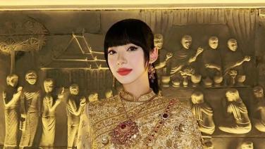 สวยตะลึง! "พลอยชมพู" สวมชุดไทยสุดงาม ตัวแทนไทยร้องเพลงในซีเกมส์ ครั้งที่ 32
