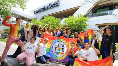 ร่วมแสดงพลังสีรุ้ง เตรียมฉลอง Pride month สุดยิ่งใหญ่พร้อมกันทั่วโลก ที่เซ็นทรัลเวิลด์ พื้นที่แห่งความเท่าเทียมเพื่อ LGBTQIAN+ ทุกคน