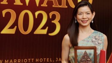 อัญรัตน์ พรประกฤต รับรางวัล “AWEN Award 2023-Outstanding ASEAN Women Entrepreneurs Award”