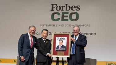 Forbes มอบรางวัลเกียรติยศ "MALCOLM S. FORBES LIFETIME ACHEIVEMENT" แก่ “ธนินท์ เจียรวนนท์”