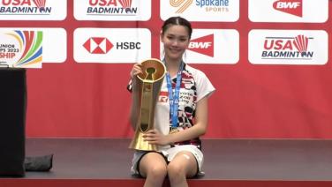 "พิชฌามลณ์" ปราบอินโดนีเซีย รอบชิงฯ ขึ้นแท่นนักแบดไทยคนที่ 7 คว้าแชมป์ขนไก่เยาวชนโลก