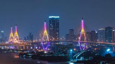 ปีใหม่67นี้!ทช.ชวนชมไฟประดับสะพานภูมิพล 1 , 2 และสะพานมหาเจษฎาบดินทรานุสรณ์ ริม แม่น้ำเจ้าพระยา