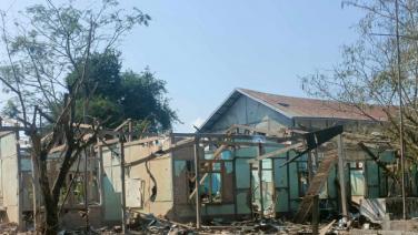 ทหารพม่าโจมตีทางอากาศใส่หมู่บ้านในภูมิภาคสะกาย ทำพลเรือนดับ 15 ราย