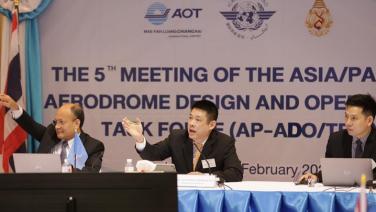 ทอท.จัดประชุม Asia/Pacific Aerodrome Design and Operations Task Force (AP-ADO/TF) ครั้งที่ 5
