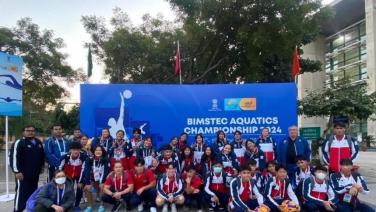 กีฬาทางน้ำไทยคว้า 20 เหรียญทอง BIMSTEC Championships 2024