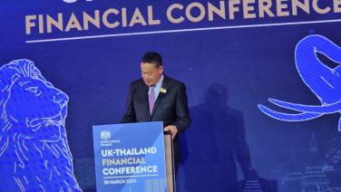 นายกฯปาฐกถางาน UK-Thailand Financial Conference ย้ำบทบาทสำคัญภาคการเงินต่อการเติบโตศก.