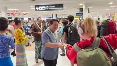 ผอ.ใหญ่ท่าอากาศยานไทยตรวจความพร้อมสนามบินเชียงใหม่รับ นนท.สงกรานต์-ที่เพิ่มทั้งเที่ยวบินและผู้โดยสาร