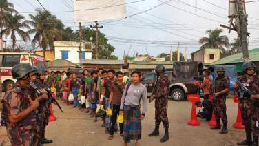 บังกลาเทศส่งทหาร-ข้าราชการพม่าหลบหนีการสู้รบเกือบ 300 คนกลับประเทศ