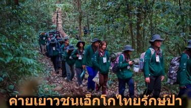 ค่ายเยาวชนเอ็กโกไทยรักษ์ป่า รุ่น 58 ที่กิ่วแม่ปาน ธรรมชาติบันดาลใจ สู่ไอเดียรักษ์ป่าและสิ่งแวดล้อม