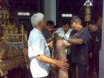 แบบพระเมรุคืบหน้ากว่าร้อยละ 80 “อาวุธ” เผยยึดพอเพียงสร้างพระที่นั่งธรรม