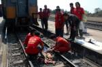 หนุ่มใหญ่หนองคายกระโดดให้รถไฟเหยียบตาย