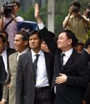 Thaksin granted bail, barred from leaving Thailand