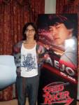 ครั้งแรกบนถนนฮอลลีวูดของ "เรน" ใน "Speed Racer"