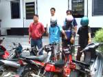 ตร.บุรีรัมย์รวบ 3 โจ๋แก๊งลัก จยย.ข้ามจังหวัด-พร้อมของกลาง 7 คัน