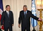 Ban Ki-Moon meets Samak in Bangkok