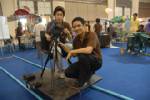 ดอลลี่วิ่งบนรางท่อพีวีซี ฝีมือเด็ด นศ.มทร.ธัญบุรี