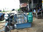 บุรีรัมย์ดิ้นหนีตายน้ำมันแพง-แห่นำรถซาเล้ง/จยย.พ่วงติดตั้งแก๊สหุงต้ม
