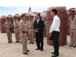 ทัพเรือภาคที่ 1 รับมอบถังใส่น้ำ 2,000 ลิตรช่วย ปชช.แนวชายฝั่ง 12 จังหวัด