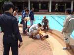 สลด! หนูน้อยจมน้ำดับคาสระโรงแรมดังกลางเมืองสุราษฎร์