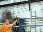 โจรชั่ว! ฉวยโอกาสเจ้าอาวาสเพิ่งมรณภาพ ลอบตัดสายไฟภายในวัดอินทราราม