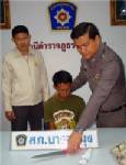 ตร.บางละมุง รวบมือมีดแทงชาวต่างชาติปางตาย