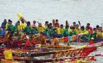 ททท. สิงห์บุรี  ชวนชมการแข่งขันเรือยาวประเพณี