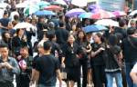 Thais wear black as royal funeral comes near