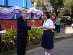 เยาวชนหนองคายถวายพระพร-รับทุนเฉลิมพระเกียรติ