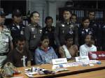 ตร.ชลบุรีแถลงข่าวจับกุมโจรลักทรัพย์ไปจำนำต่อให้แก๊งค้ายาบ้า