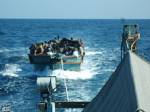 CNN เผยภาพโรฮิงยาถูกไทยจับลอยทะเลบนเรือไร้เครื่องยนต์