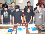 “สุชาติ” แถลงโชว์ ลูกน้องจับยาบ้า 12,000 เม็ด