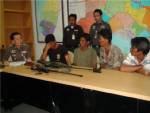 ตำรวจเข้าจับกุมผู้ลักลอบเข้าล่ายิงสัตว์ป่า  พร้อมของกลาง