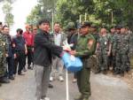 ทหารไทย-พม่าจับมือซ้อมดับไฟป่าหวังบรรเทาหมอกควัน