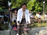 น่านจัดทัวร์ “นั่งสามล้อชมเมือง” ดึงคนเที่ยวสงกรานต์