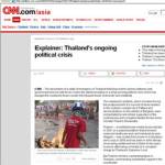 ผู้สื่อข่าวCNN ชี้ 5 ทิศทางการเมืองไทย "มืดมัว"