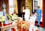"พระบรมฯ"ทรงบำเพ็ญพระราชกุศลในการพระราชพิธีสงกรานต์