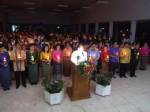 คนพะเยาประกาศป้องสถาบันต่อเบื้องพระบรมฉายาลักษณ์