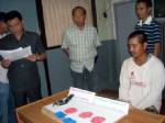 ตร.มหาสารคามรวบหนุ่มใหญ่พร้อมของกลางยาบ้า 600 เม็ด