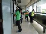 ล้างโรงเรียนสามัคคีวิทยาคมเชียงราย-หลังมีเด็กติดหวัด 2009