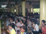ชาวมหาสารคามร่วมทำบุญในเทศกาลเข้าพรรษา