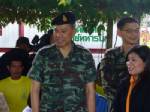 ผบ.พทต.ร่วมรณรงค์ป้องกันโรคไข้หวัดใหญ่ 09 แจกหน้ากาก 15,000 ชิ้นป้องกันตัว